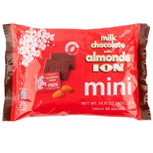 ION mini - milk chocolate with ground almonds - party pack