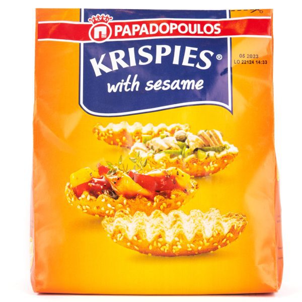 Papadopoulos Krispies with sesame at Greek From Greece