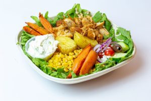 Build your own Mediterranean Bowl at Greek From Greece New York
