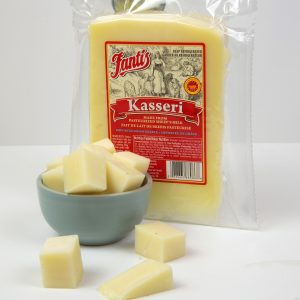 Imported Greek Kasseri cheese by Fantis Foods at GFG