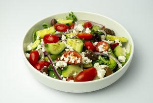 Greek Salad at Greek From Greece 7th Ave NYC