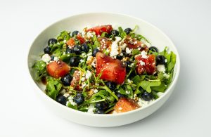 Summer Salad with watermelon and feta at Greek From Greece NYC